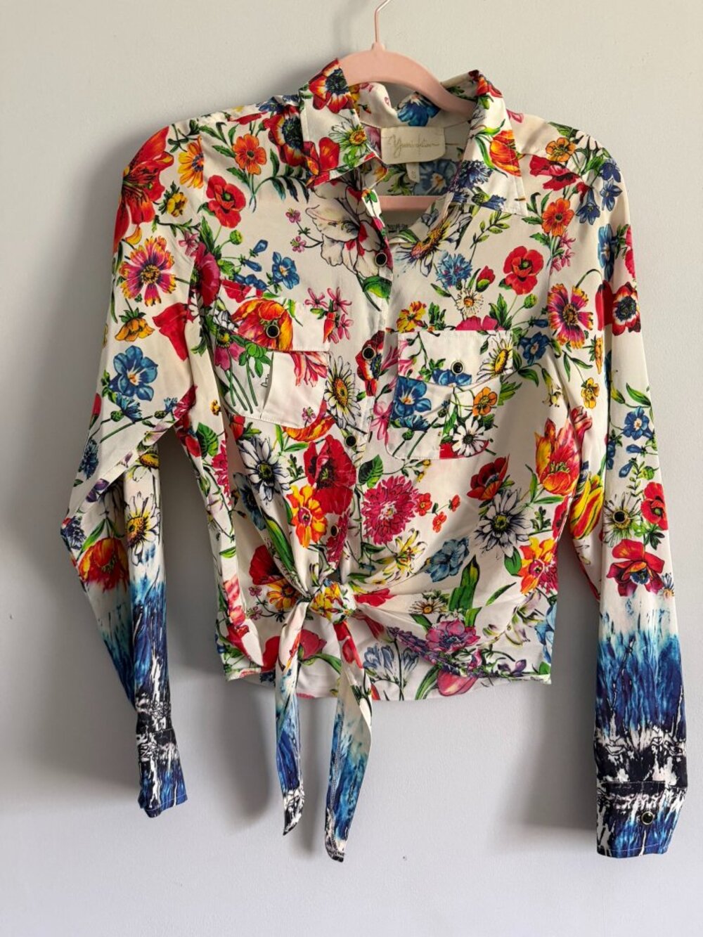 Yumi Kim Floral Tied Top